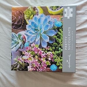 HALLMARK Pretty Succulents Puzzle 1000 pcs